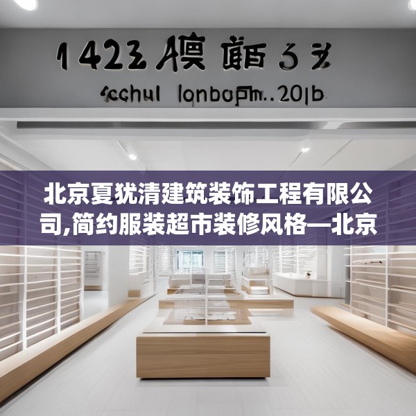 北京夏犹清建筑装饰工程有限公司,简约服装超市装修风格—北京夏犹清建筑装饰工程有限公司143.a19b20c23fgy.30bnbn