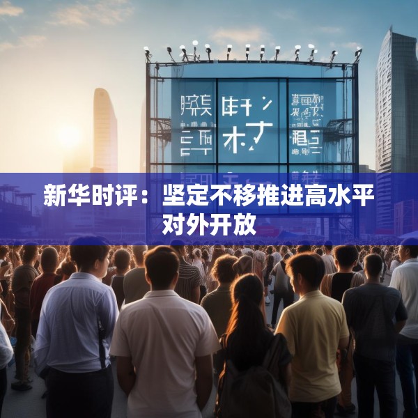 新华时评：坚定不移推进高水平对外开放