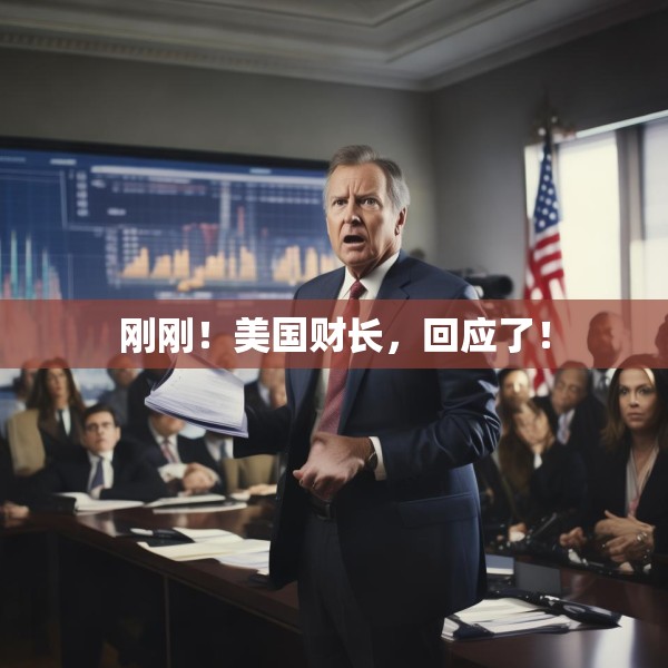 刚刚！美国财长，回应了！