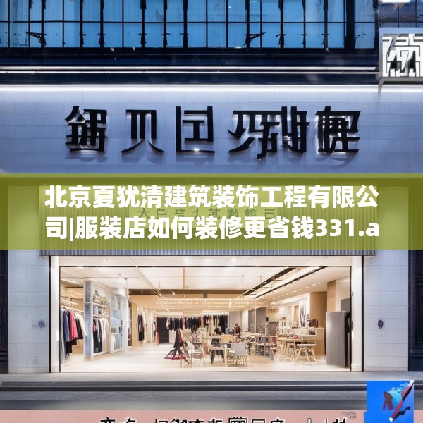 北京夏犹清建筑装饰工程有限公司|服装店如何装修更省钱331.a207b208c211fgy.218fdsfds