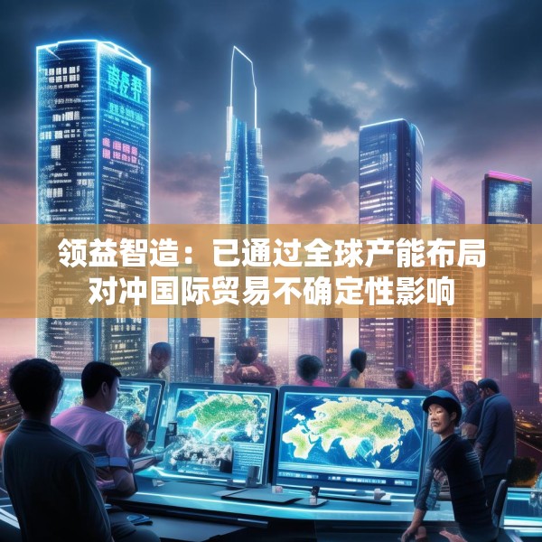 领益智造：已通过全球产能布局对冲国际贸易不确定性影响