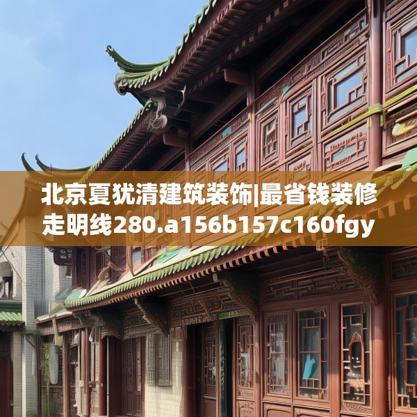 北京夏犹清建筑装饰|最省钱装修走明线280.a156b157c160fgy.167sdA