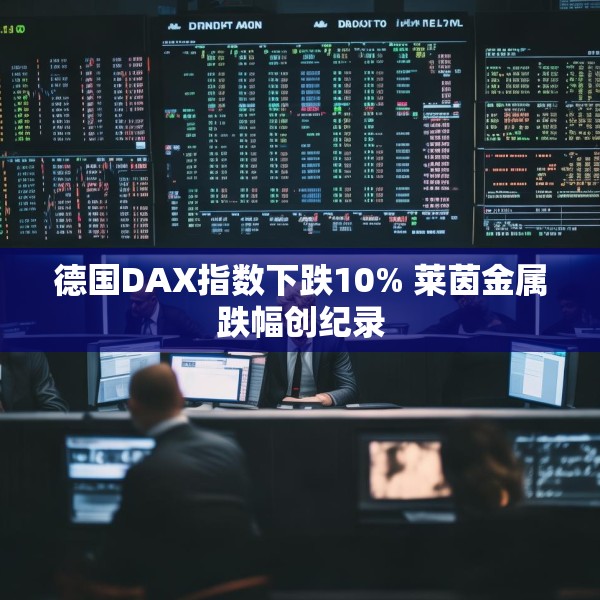 德国DAX指数下跌10% 莱茵金属跌幅创纪录
