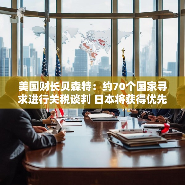 美国财长贝森特：约70个国家寻求进行关税谈判 日本将获得优先待遇