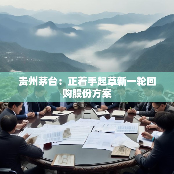 贵州茅台：正着手起草新一轮回购股份方案