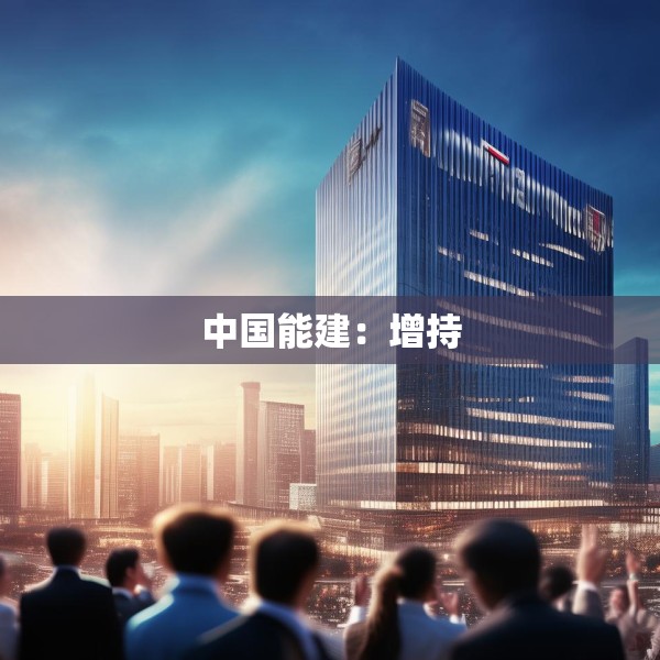 中国能建：增持
