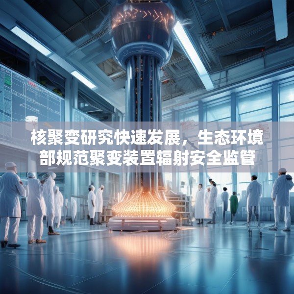 核聚变研究快速发展，生态环境部规范聚变装置辐射安全监管