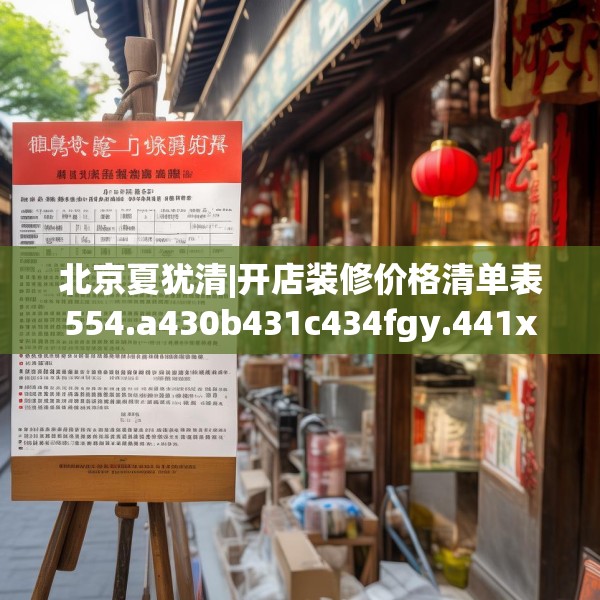 北京夏犹清|开店装修价格清单表554.a430b431c434fgy.441xczxv