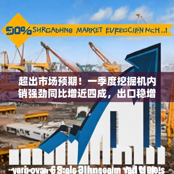 超出市场预期！一季度挖掘机内销强劲同比增近四成，出口稳增