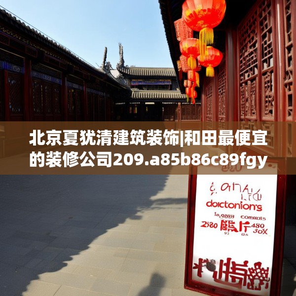 北京夏犹清建筑装饰|和田最便宜的装修公司209.a85b86c89fgy.96cvcx