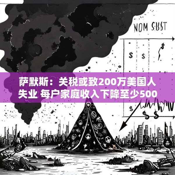 萨默斯：关税或致200万美国人失业 每户家庭收入下降至少5000美元