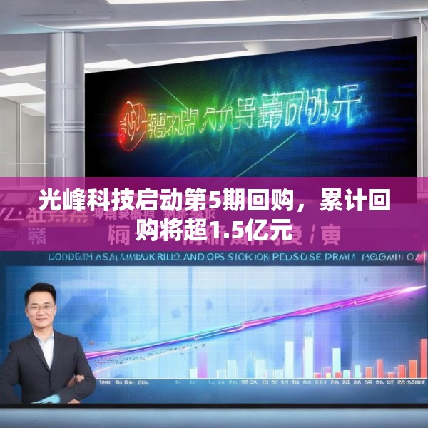 光峰科技启动第5期回购，累计回购将超1.5亿元