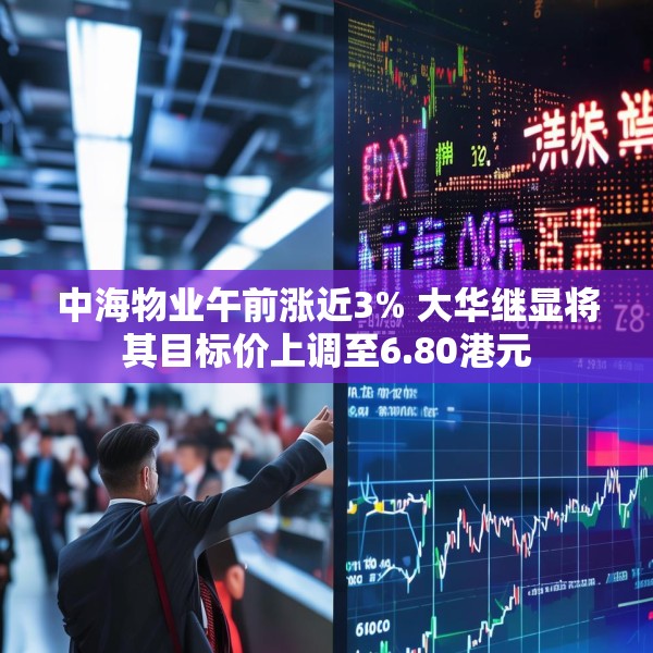 中海物业午前涨近3% 大华继显将其目标价上调至6.80港元