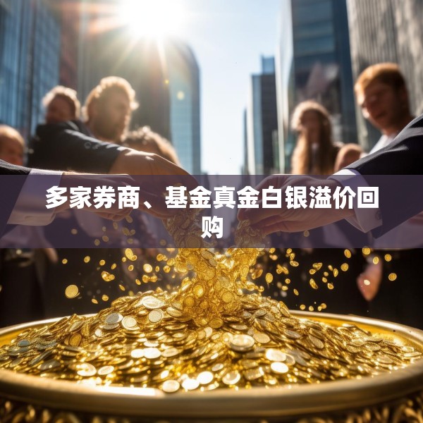 多家券商、基金真金白银溢价回购