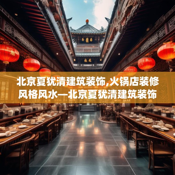 北京夏犹清建筑装饰,火锅店装修风格风水—北京夏犹清建筑装饰324.a200b201c204fgy.211nbn