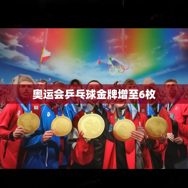 奥运会乒乓球金牌增至6枚