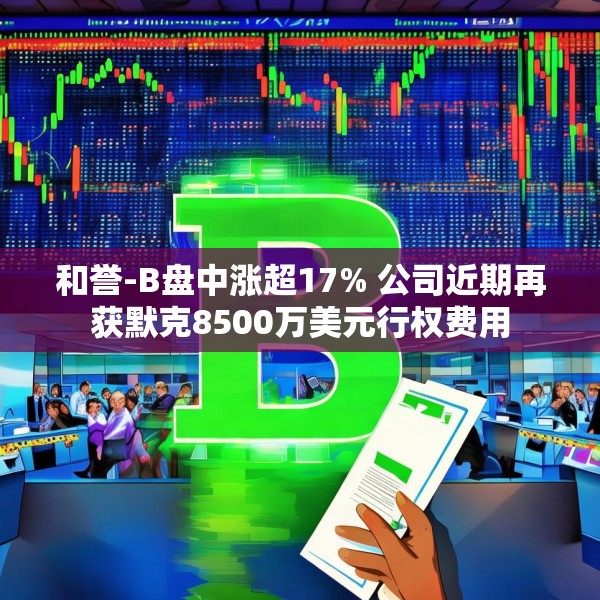 和誉-B盘中涨超17% 公司近期再获默克8500万美元行权费用