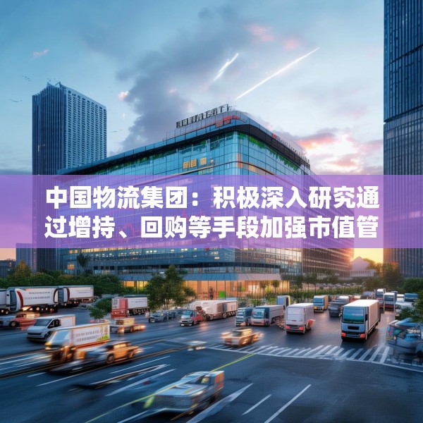 中国物流集团：积极深入研究通过增持、回购等手段加强市值管理