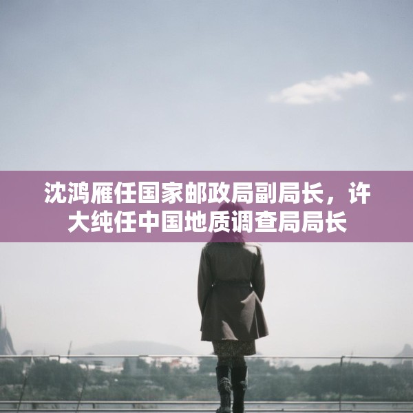 沈鸿雁任国家邮政局副局长，许大纯任中国地质调查局局长