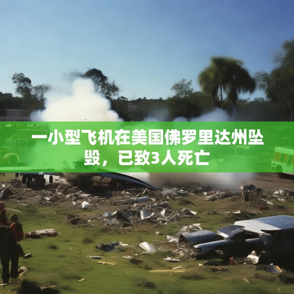 一小型飞机在美国佛罗里达州坠毁，已致3人死亡