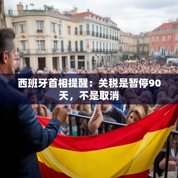 西班牙首相提醒：关税是暂停90天，不是取消