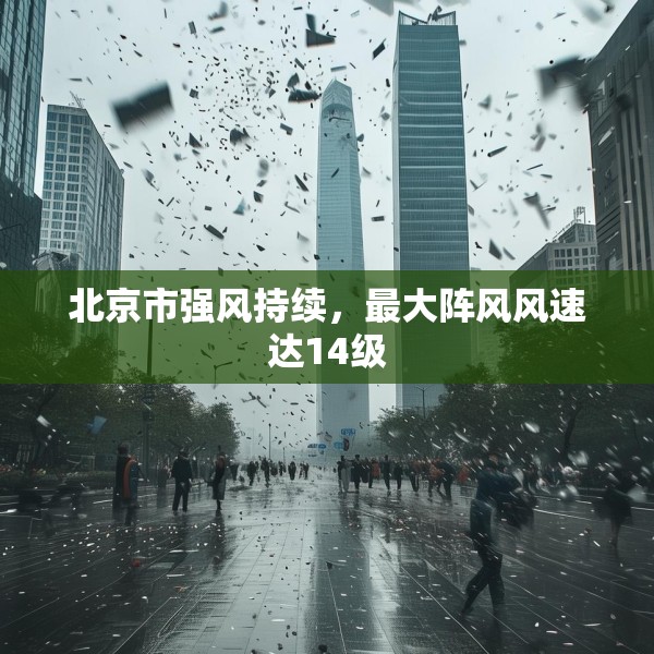 北京市强风持续，最大阵风风速达14级
