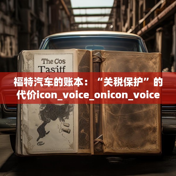 福特汽车的账本：“关税保护”的代价icon_voice_onicon_voice