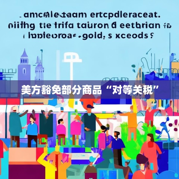 美方豁免部分商品“对等关税”