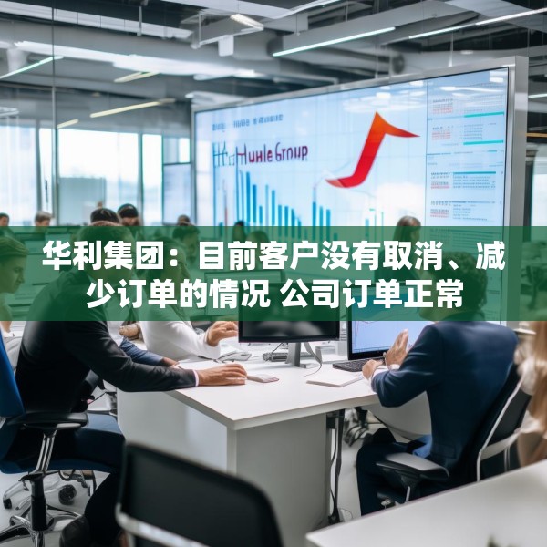 华利集团：目前客户没有取消、减少订单的情况 公司订单正常