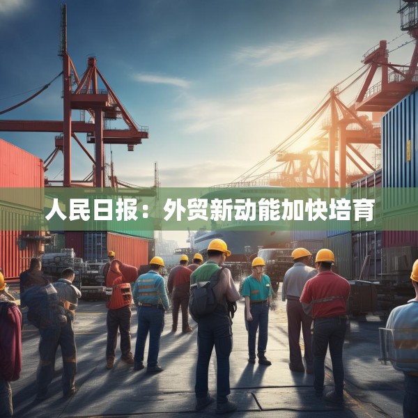 人民日报：外贸新动能加快培育