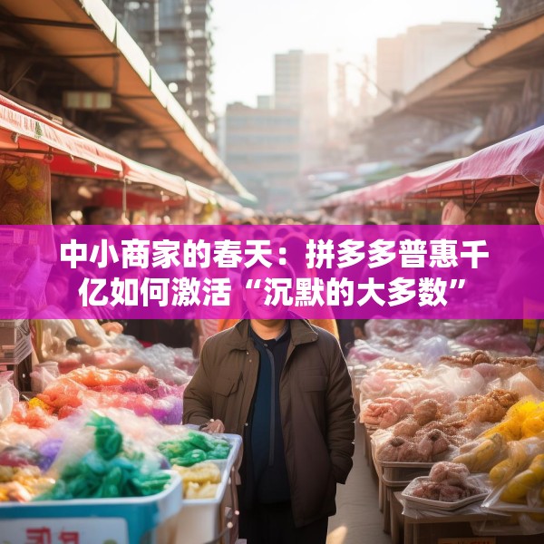 中小商家的春天：拼多多普惠千亿如何激活“沉默的大多数”