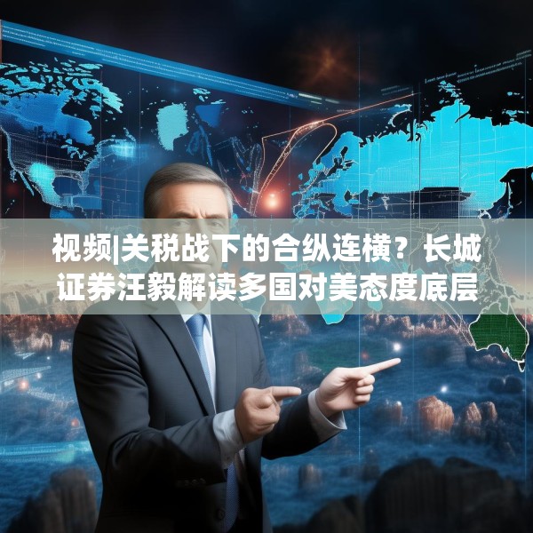 视频|关税战下的合纵连横？长城证券汪毅解读多国对美态度底层逻辑