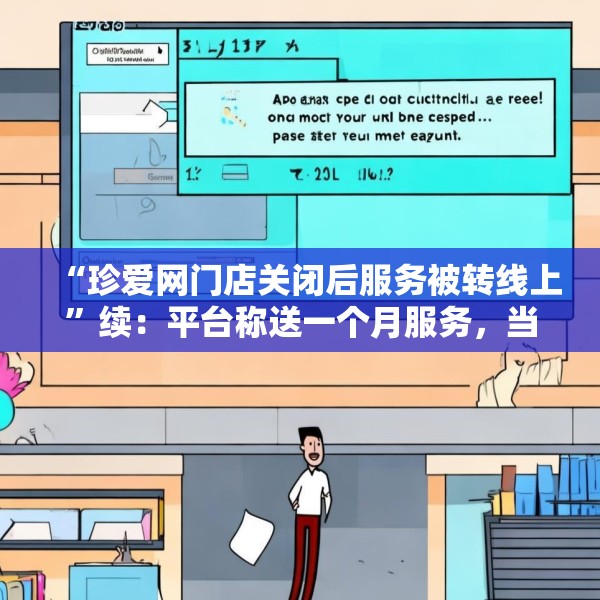 “珍爱网门店关闭后服务被转线上”续：平台称送一个月服务，当事人坚持退款