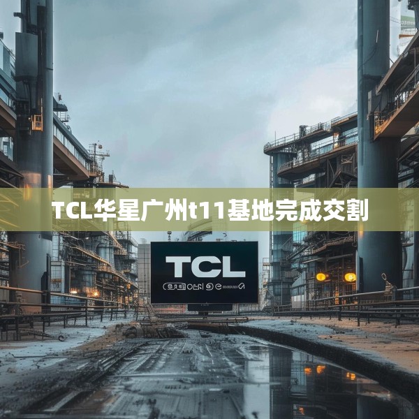 TCL华星广州t11基地完成交割