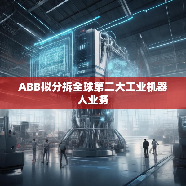 ABB拟分拆全球第二大工业机器人业务