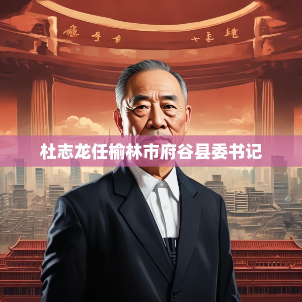 杜志龙任榆林市府谷县委书记