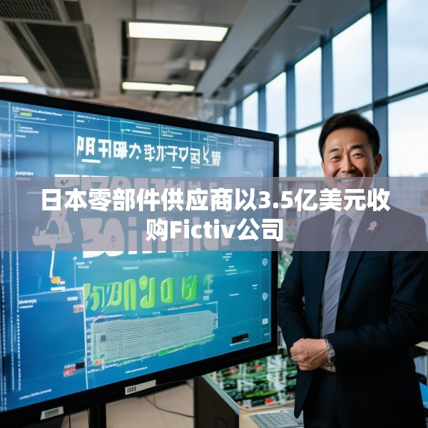 日本零部件供应商以3.5亿美元收购Fictiv公司