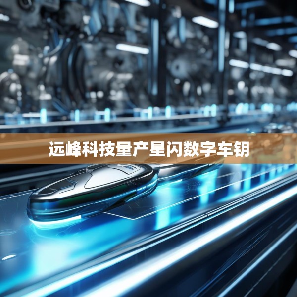 远峰科技量产星闪数字车钥