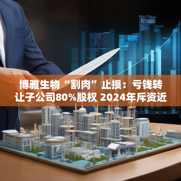 博雅生物“割肉”止损：亏钱转让子公司80%股权 2024年斥资近5亿元增资扩股
