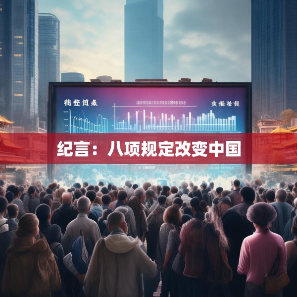 纪言：八项规定改变中国
