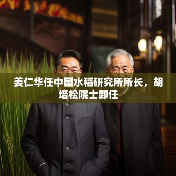 姜仁华任中国水稻研究所所长，胡培松院士卸任