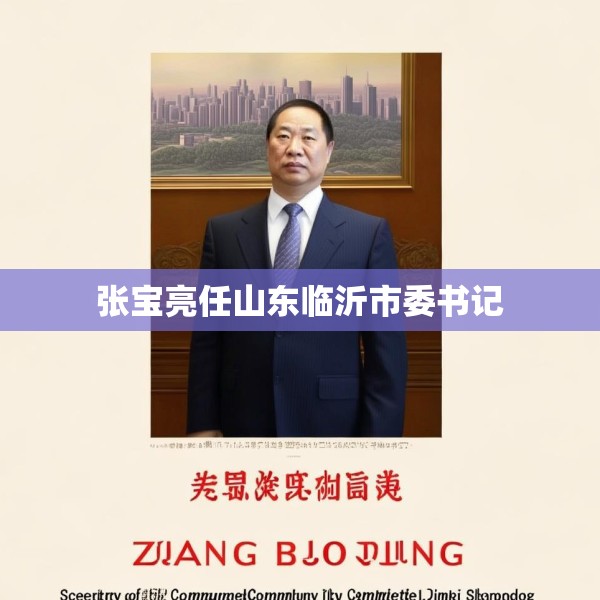 张宝亮任山东临沂市委书记