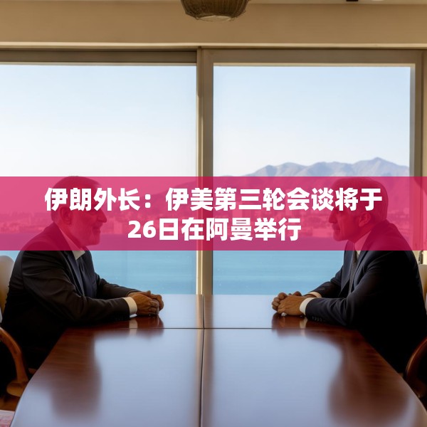 伊朗外长：伊美第三轮会谈将于26日在阿曼举行