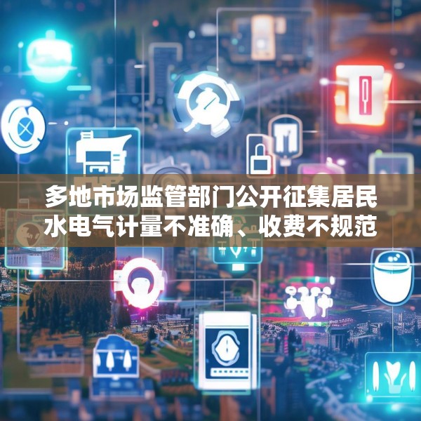 多地市场监管部门公开征集居民水电气计量不准确、收费不规范问题线索