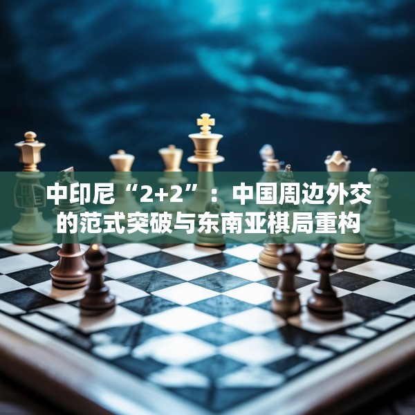 中印尼“2+2”：中国周边外交的范式突破与东南亚棋局重构