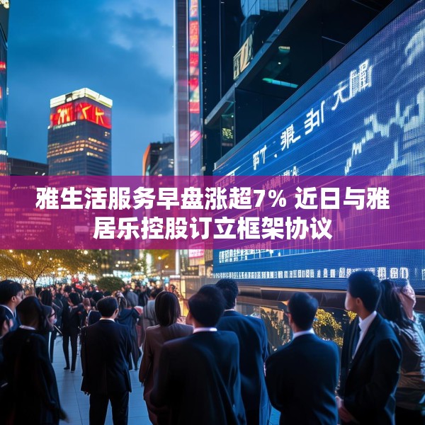 雅生活服务早盘涨超7% 近日与雅居乐控股订立框架协议