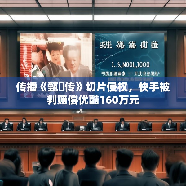 传播《甄嬛传》切片侵权，快手被判赔偿优酷160万元