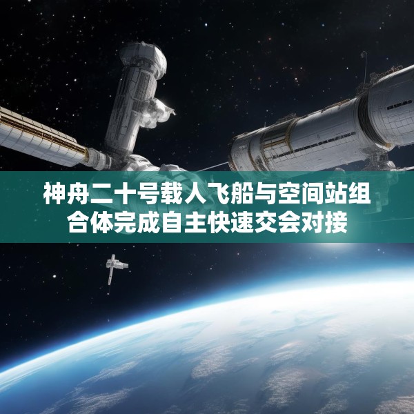 神舟二十号载人飞船与空间站组合体完成自主快速交会对接