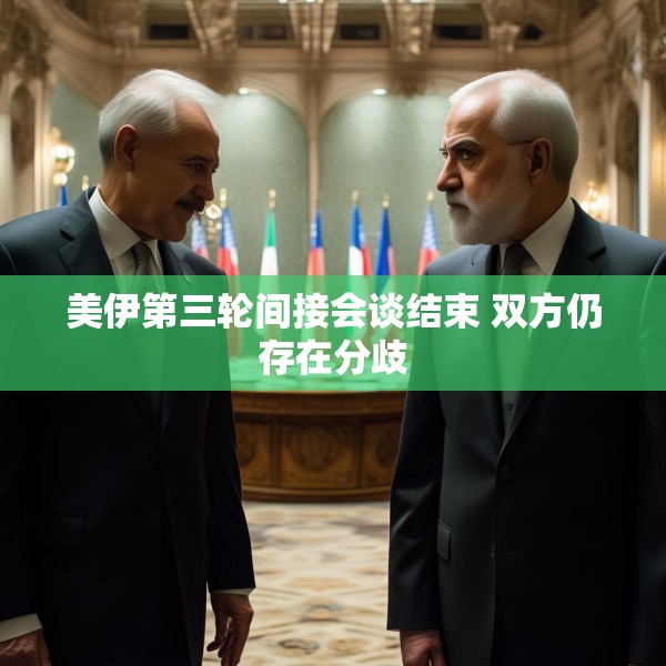 美伊第三轮间接会谈结束 双方仍存在分歧