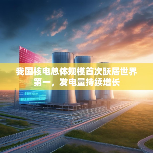 我国核电总体规模首次跃居世界第一，发电量持续增长